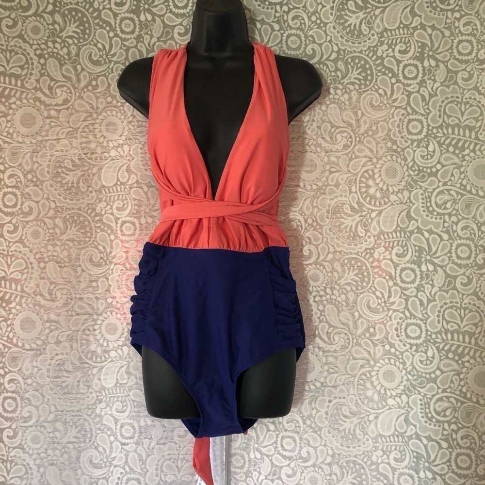 Nicole Miller Convertible One-Piece Swimsuit